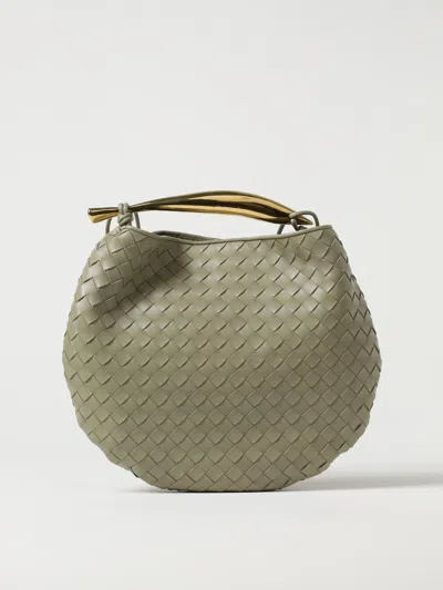 Bottega Veneta Sardine Intrecciato-leather Handbag In Green