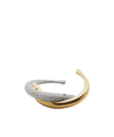 Bottega Veneta Sardine Bracelet In Gold