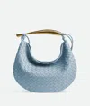 Bottega Veneta Medium Sardine Knitted Shoulder Bag In Ice