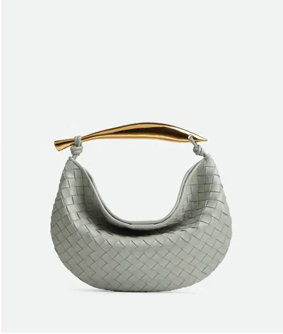 Bottega Veneta Sardine Leather Tote Bag In Grey