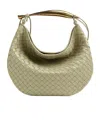 Bottega Veneta Womens Travertine Brass Sardine Large Leather Top-handle Bag In Nude