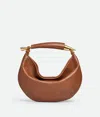Bottega Veneta Sardine Intrecciato-leather Handbag In Light Wood/dark Light Wood