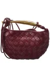 BOTTEGA VENETA BOTTEGA VENETA SARDINE MINI LEATHER CROSSBODY