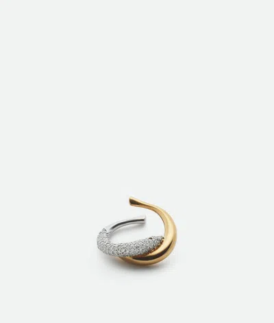 Bottega Veneta Sardine Ring In Gold