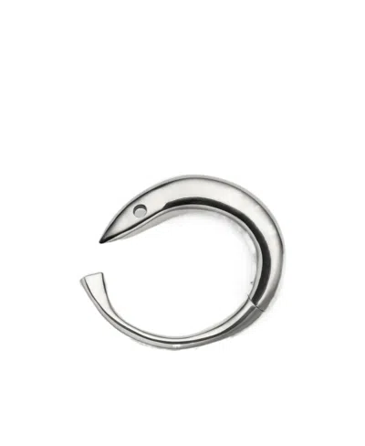 Bottega Veneta Sardine Shaped Bracelet In Silver