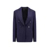 Bottega Veneta Woman Blazer Woman Blue Blazers E Vests In Blue
