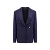 Bottega Veneta Woman Blazer Woman Blue Blazers E Vests In Blue