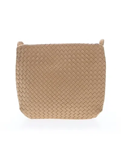 Pre-owned Bottega Veneta Satchel In Gold