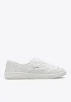 Bottega Veneta Sawyer Intrecciato Leather Low-top Sneakers In White