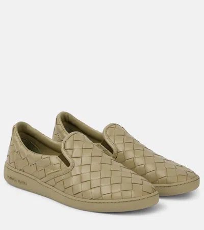 Bottega Veneta Sawyer Trainers In Green