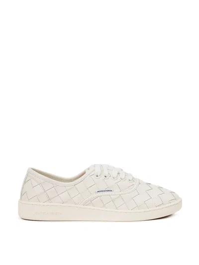 BOTTEGA VENETA SAWYER SNEAKERS IN WOVEN LEATHER BOTTEGA VENETA