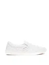 Bottega Veneta Sawyer Intrecciato Leather Low-top Sneakers In White