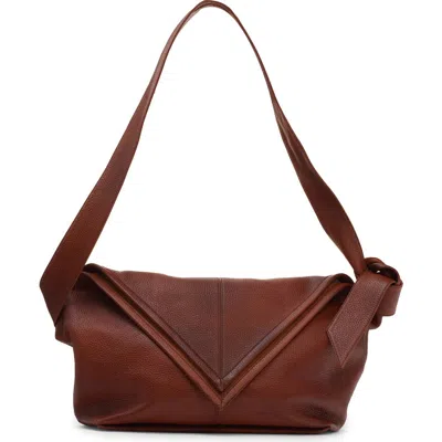 Bottega Veneta Sawyer Taurillon Leather Hobo Bag In Brown