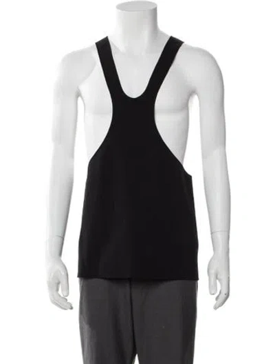 Pre-owned Bottega Veneta Scoop Neck Sleeveless Tank W/ Tags In Black