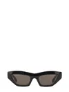 Bottega Veneta Sculptured Cat Eye Sunglasses