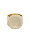 Bottega Veneta Seal Ring In Yellow