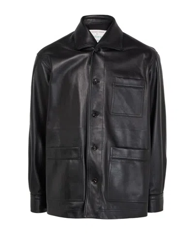 Bottega Veneta Semi-lightweight Nappa T-shirt In Black