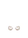 BOTTEGA VENETA BOTTEGA VENETA SEMICIRCLES DROP EARRINGS