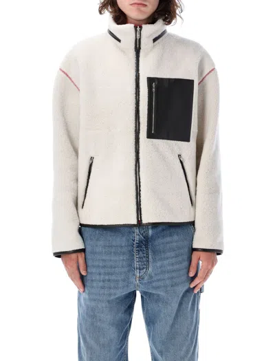 Bottega Veneta Semiculry Merino Blouson In Popcorn