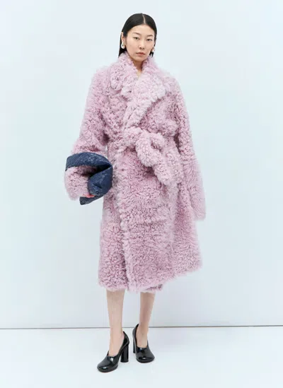 BOTTEGA VENETA SHEARLING COAT