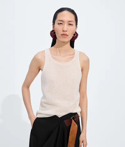 Bottega Veneta Shetland Wool Tank Top In Multi