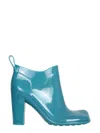 Bottega Veneta Shine Rubber Ankle Boots