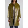 Bottega Veneta Bonded Leather Coat