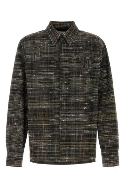 Bottega Veneta Embroidered Viscose Blend Shirt In Multicolor