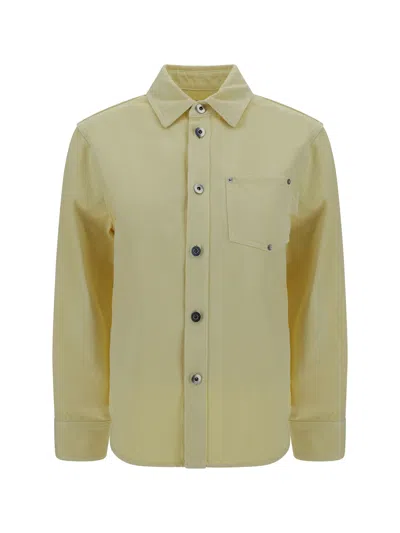 Bottega Veneta Shirt In Yellow