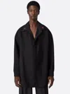Bottega Veneta Hemd Aus Leichter Wolle In Black  