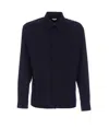 Bottega Veneta Thin Wool Shirt In Blue