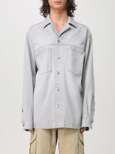 BOTTEGA VENETA SHIRT BOTTEGA VENETA MEN COLOR GREY,G34997020
