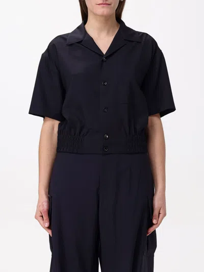 BOTTEGA VENETA SHIRT BOTTEGA VENETA WOMAN COLOR BLUE,G48858009