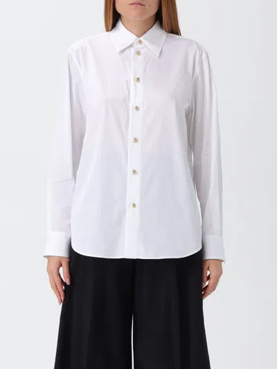 BOTTEGA VENETA SHIRT BOTTEGA VENETA WOMAN COLOR WHITE,H33172001