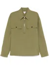 Bottega Veneta Long-sleeved Shirt In Green