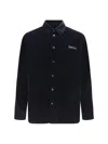 Bottega Veneta Cotton Corduroy Shirt In Midnight Blue