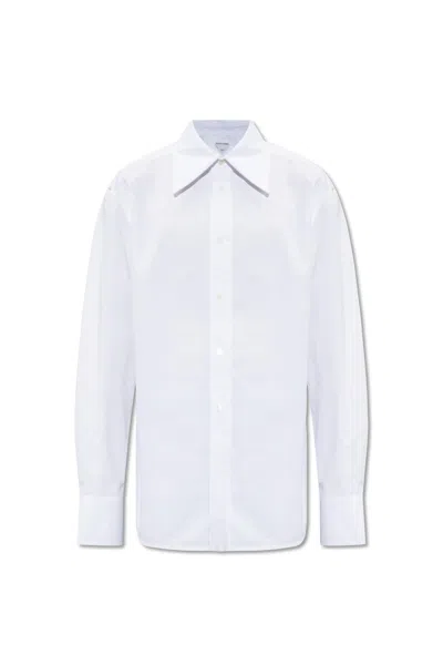 Bottega Veneta Shirt With Stitching In White