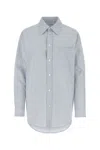 Bottega Veneta Women Embroidered Cotton Blend Shirt