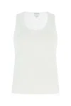 Bottega Veneta Sleeveless Fitted Ribbed Top With Scoop Neckline