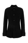 Bottega Veneta Chemise En Jersey De Viscose Fluide Mate In Black