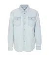 Bottega Veneta Camicia In Denim Uomo In Blue