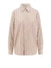 Bottega Veneta Shirts Brown In Pink