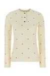 Bottega Veneta Women Embroidered Cotton Blend Sweater In Multi
