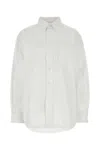 Bottega Veneta White Oxford Shirt In White