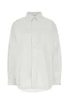 Bottega Veneta White Oxford Shirt In White