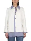 Bottega Veneta Cotton Shirt In White