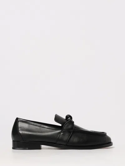 Bottega Veneta Astaire Knot Leather Loafers In Black