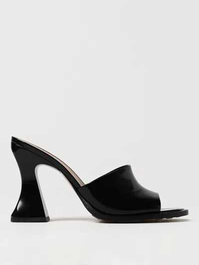 BOTTEGA VENETA HEELED SANDALS BOTTEGA VENETA WOMAN COLOR BLACK,410022002