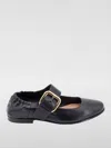 Bottega Veneta Astaire Leather Mary Jane Ballerina Flats In 黑色