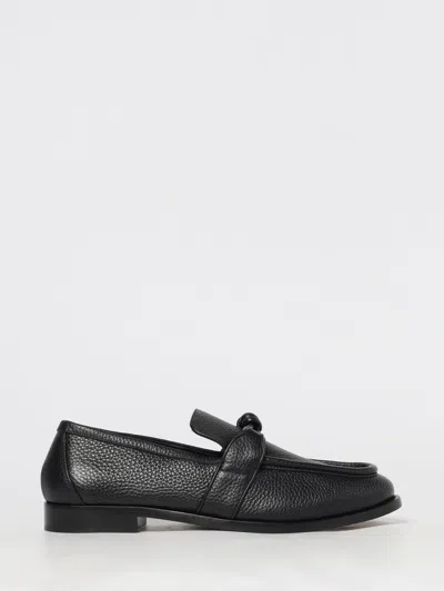 Bottega Veneta Leather Astaire Loafers In Black